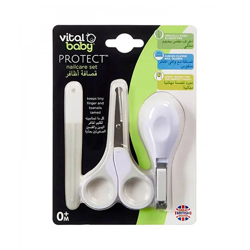 Vital Baby Protect Baby Nailcare Set, 3 Pieces