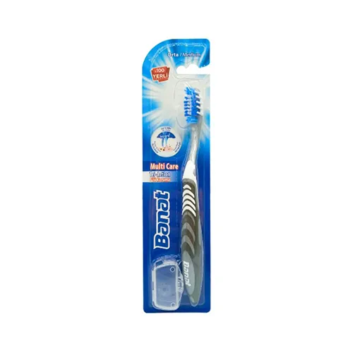 Banat Multi Care Tri-Action Medium Toothbrush - 1 Piece