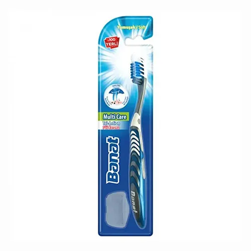 Banat Tri-Action Soft-Bristle Toothbrush