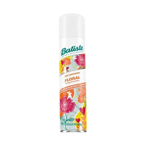 Batiste Dry Shampoo Spray for Hair with Floral Scent, 200 ml