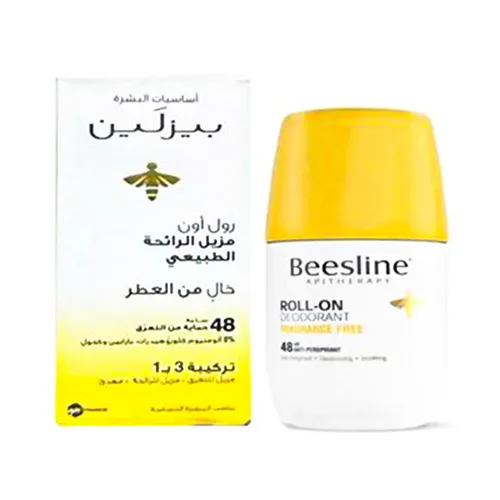 Beesline Fragrance-Free Natural Roll-On Deodorant, 50ml