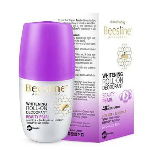 Beesline Whitening Roll-On Deodorant Pearl Glow, 50ml