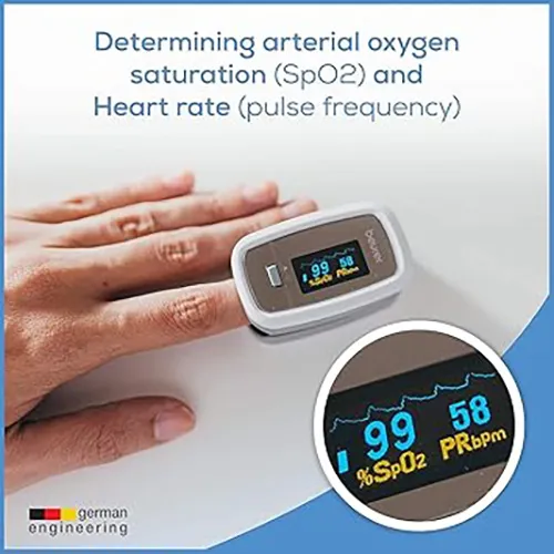 Beurer Pulse Oximeter & Heart Rate Monitor, PO 30 - Image 2