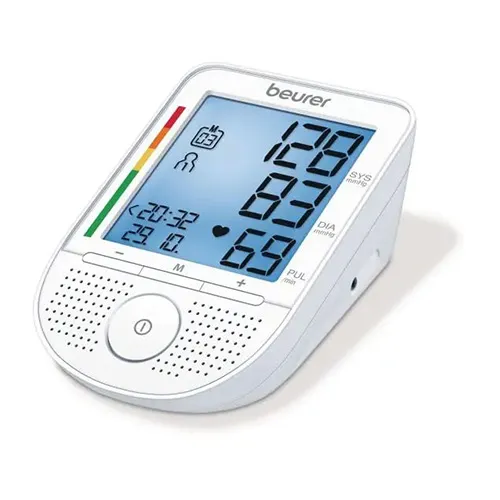 Beurer Speaking Upper Arm Blood Pressure Monitor, BM 49