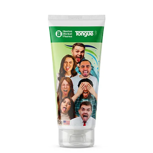 Boston Herbal Tongue Cleansing Gel with Zinc, 85 g