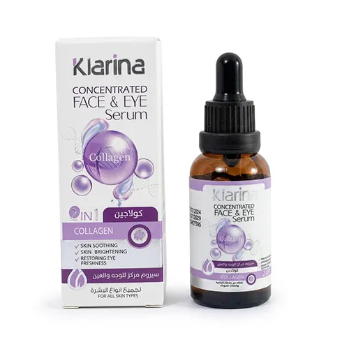 Clarina Concentrated Face & Eye Serum with Collagen, 30ml