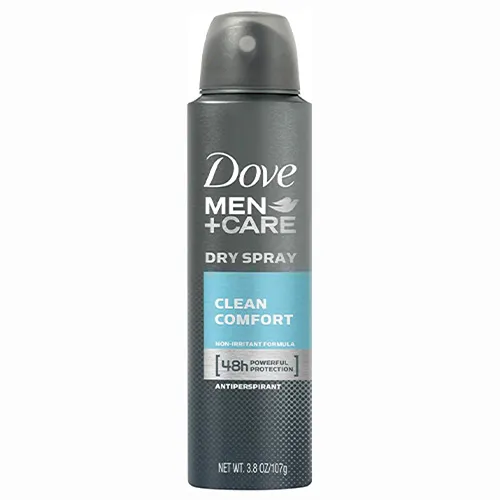 DOVE Deodorant Spray Clean Comfort For Men , 150 ml