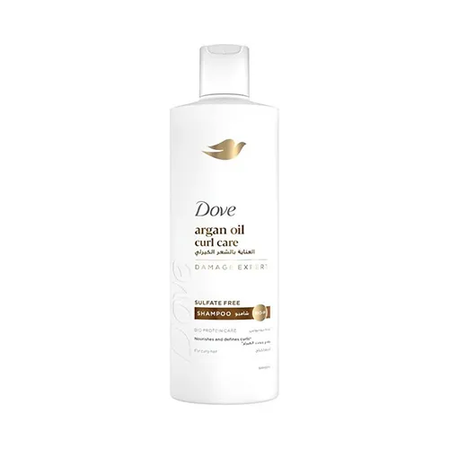 Dove Shampoo ARGAN OIL CURL CARE For Unisex , 400 ml