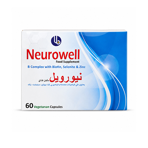 Neurowell is a dietary supplement to support brain health, 60 capsules.