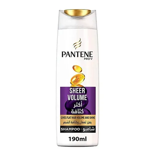 PANTENE Shampoo SHEER VOLUME For Unisex , 190 ml