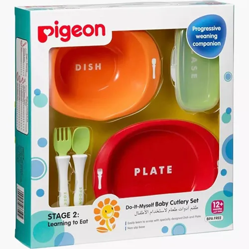 Pigeon Baby Tableware Set, Age +12m
