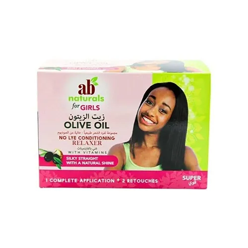 AB Naturals Normal Hair Straightening Set Super with Olive Oil For Kids