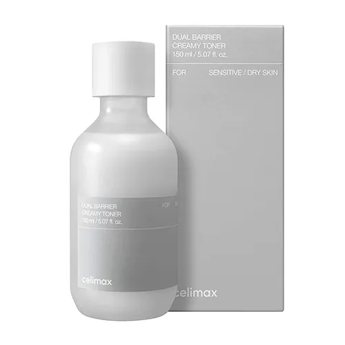 Celimax Dual Barrier Creamy Toner for Sensitive Skin, 150ml