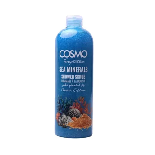 Cosmo Shower Gel Scrub with Sea Mineral For Women , 1000 ml
