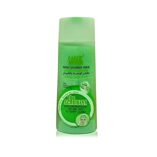 Laser White Exfoliating Face Wash Cucumber Extract for Women, 175 ml